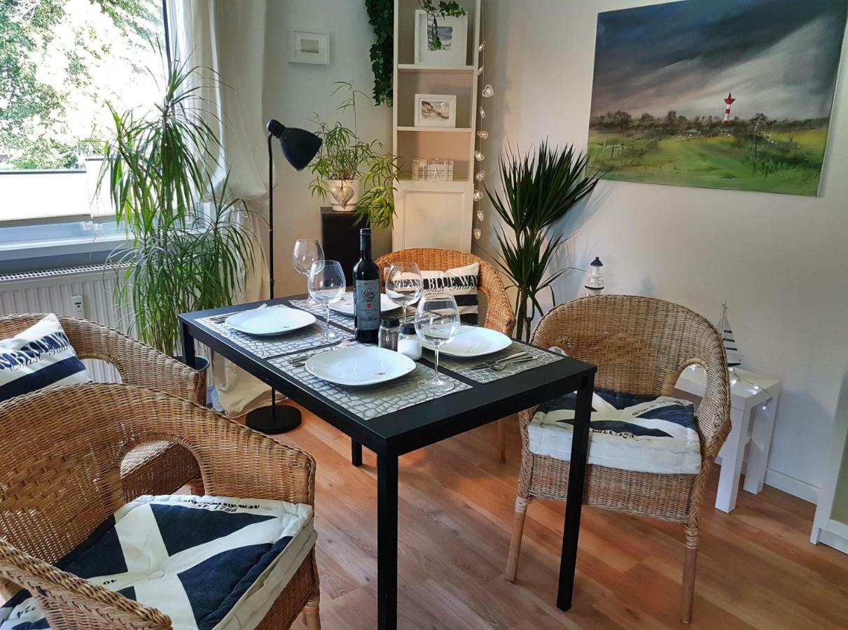 Charmante Ferienwohnung 3 Zimmer Kueche Bad Zentrale Lage Hagen im Bremischen Zewnętrze zdjęcie